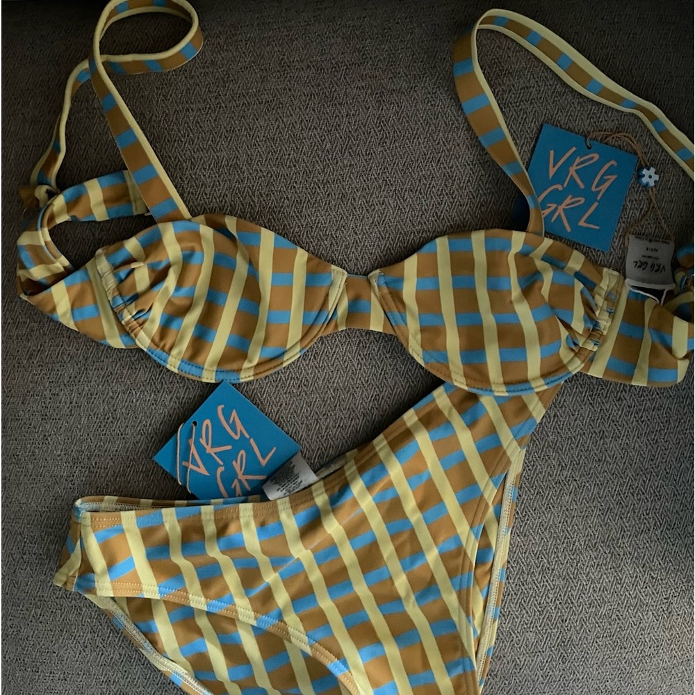 NWT verge girl bikini set